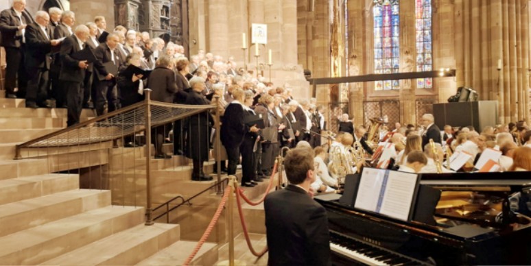 Les Chorales Réunies en concert FSCM le 05 octobre à Strasbourg