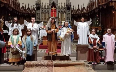 Les crèches vivantes à Noël