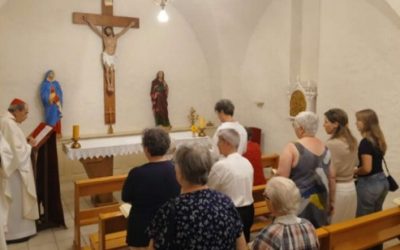 La venue du cardinal Barbarin à Willer-sur-Thur
