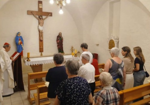 La venue du cardinal Barbarin à Willer-sur-Thur